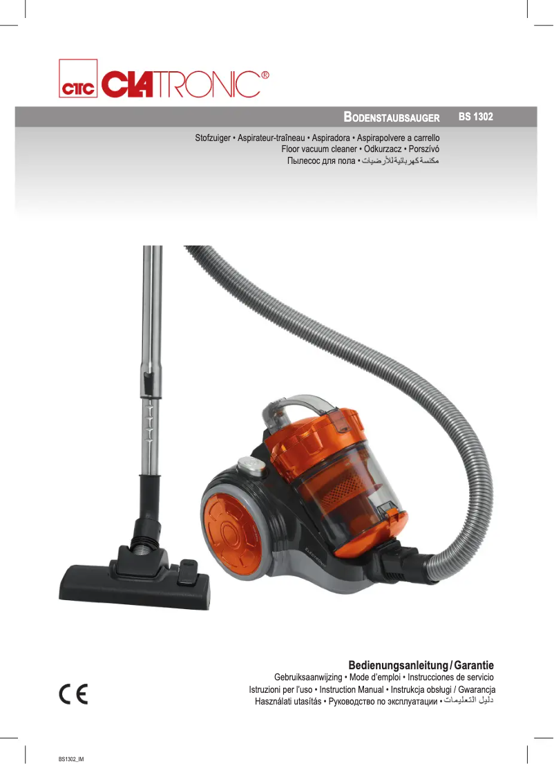 Página 1 del manual Manual de usuario Clatronic BS 1302 N