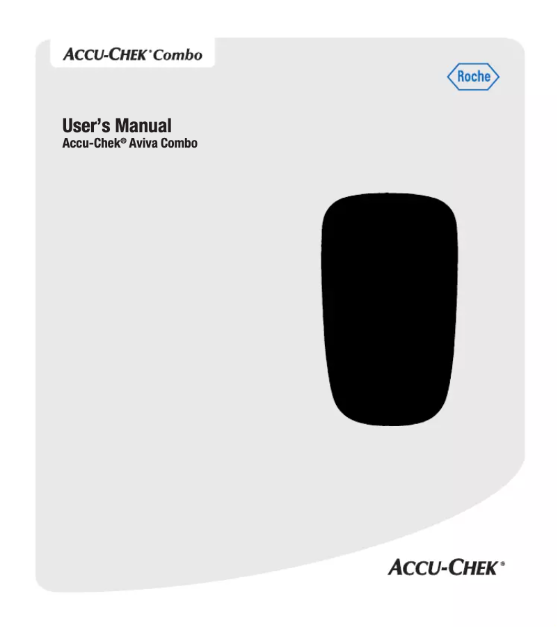 Página 1 del manual Manual de usuario Accu-Chek Aviva Combo Handset