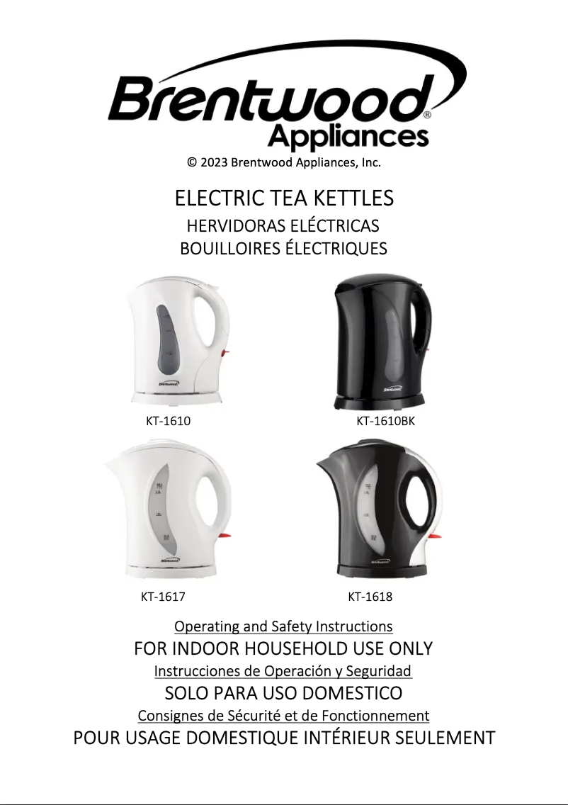 Imagen de la primera página del manual del dispositivo KT-1610