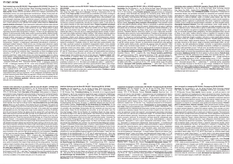 Página 1 del manual Manual de usuario Yato YT-7367