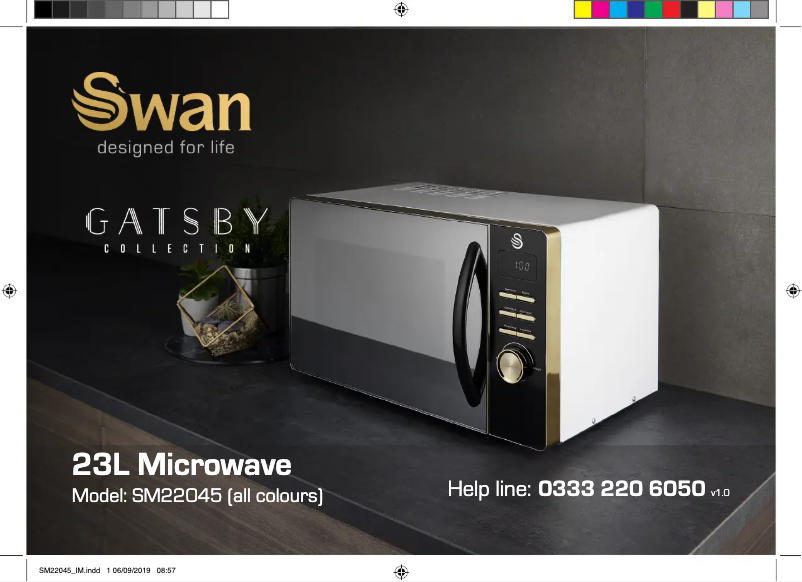 Imagen de la primera página del manual del dispositivo SM22045