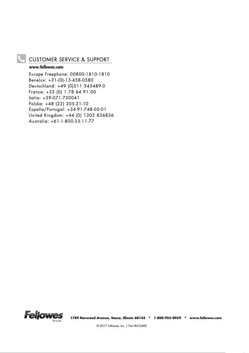 Página 1 del manual Manual de usuario Fellowes Fusion A3/180