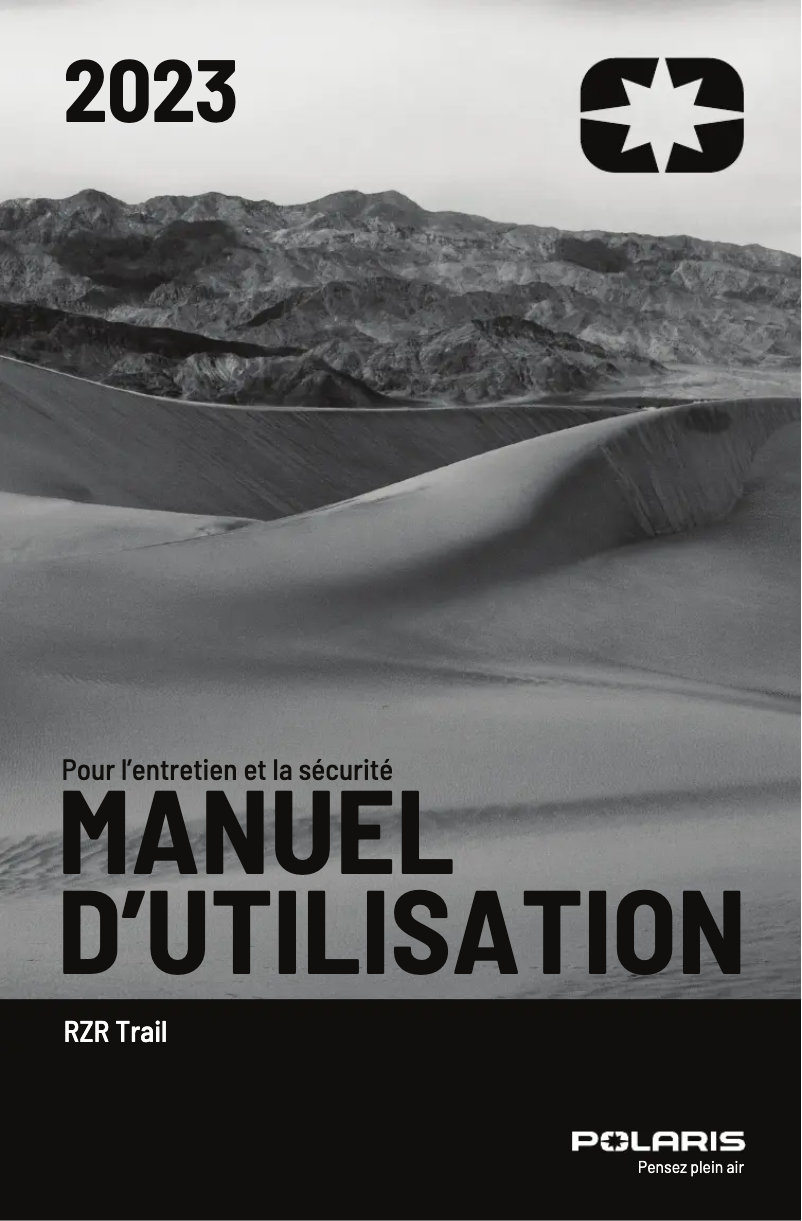 Página nº 1 - Manual de usuario Polaris RZR Trail Premium (2023)