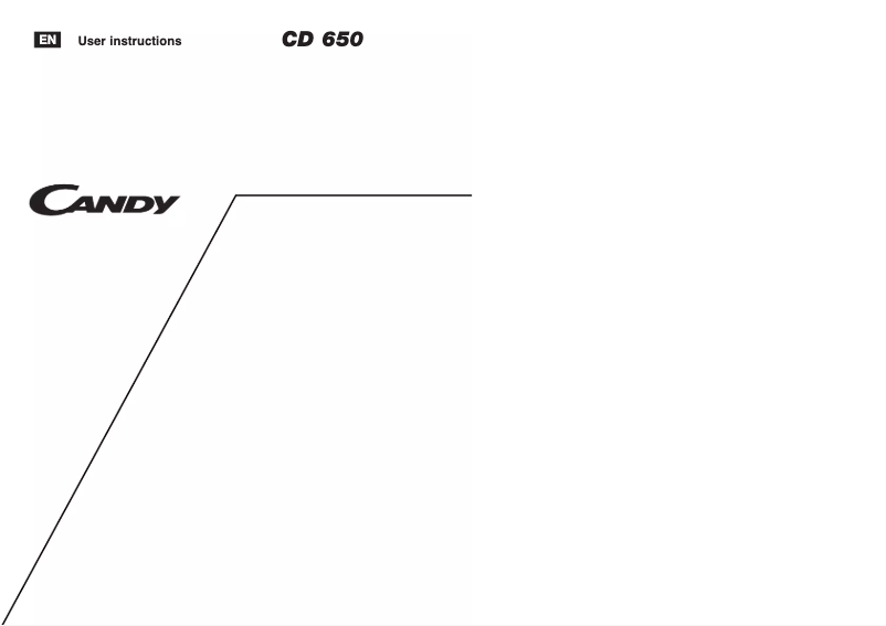 Imagen de la primera página del manual del dispositivo CD 650