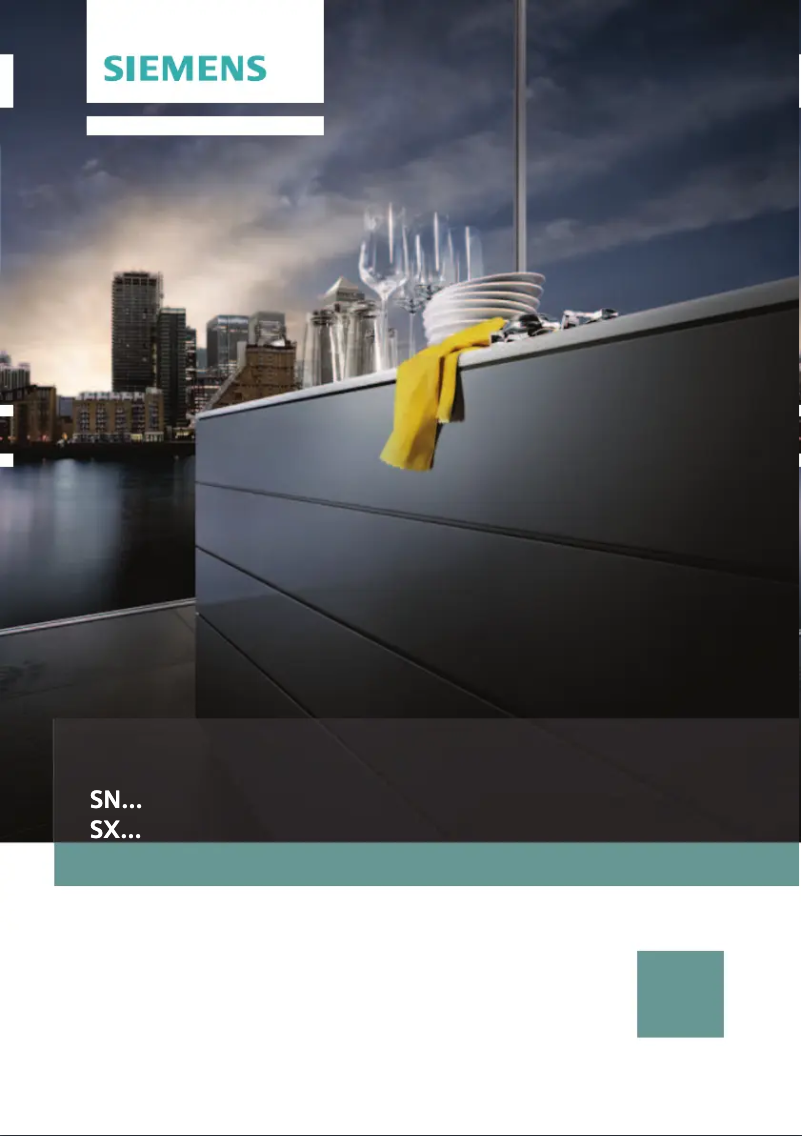 Página nº 1 - Manual de usuario Siemens SN26N296EU