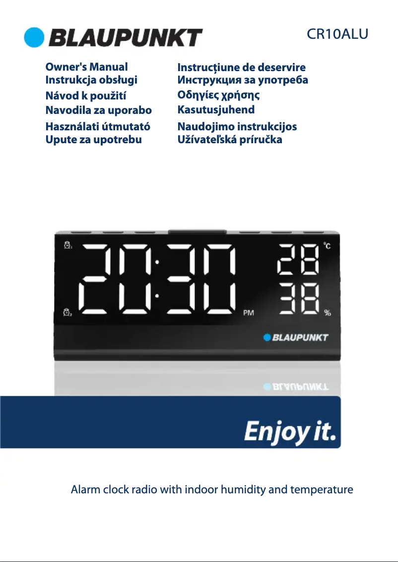 Imagen de la primera página del manual del dispositivo CR10