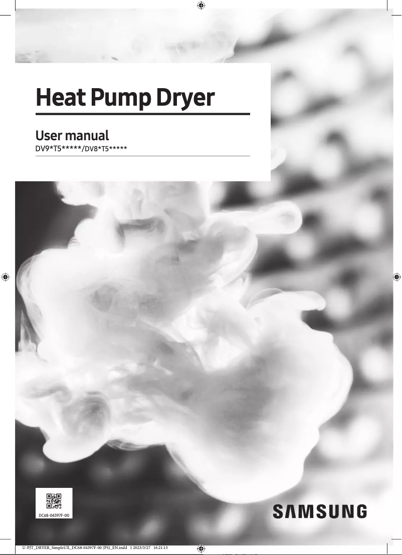 Página 1 del manual Manual de usuario Samsung DV9ST5240AX