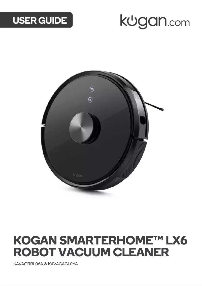 Imagen de la primera página del manual del dispositivo SmarterHome LX6