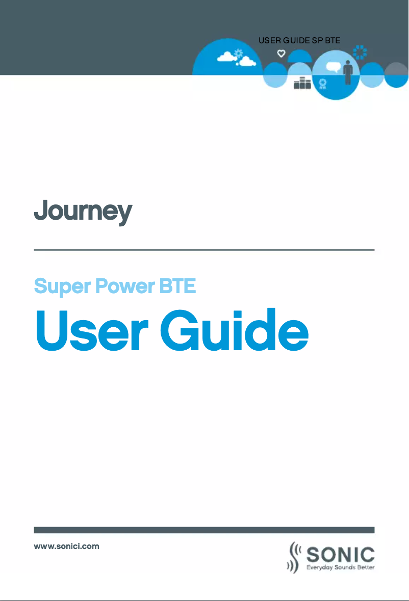 Imagen de la primera página del manual del dispositivo JN40 SP Journey
