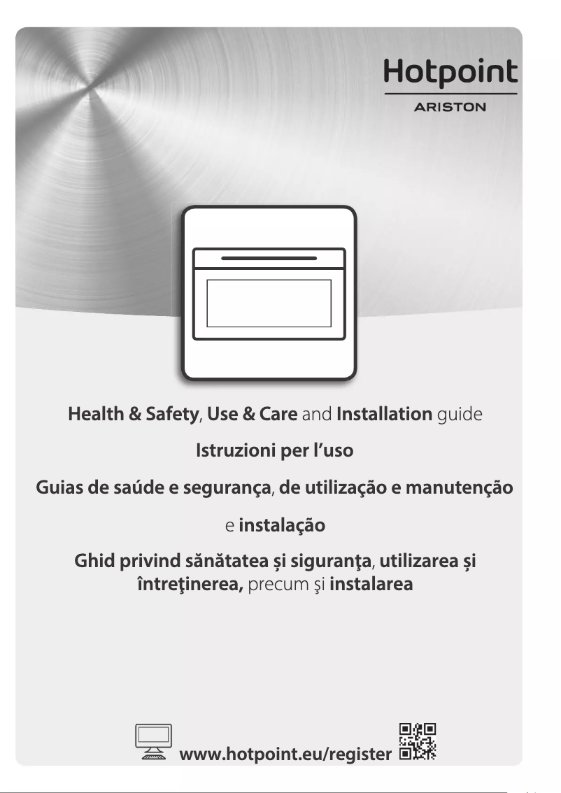 Página 1 del manual Manual de usuario Hotpoint MS3 744 IX HA