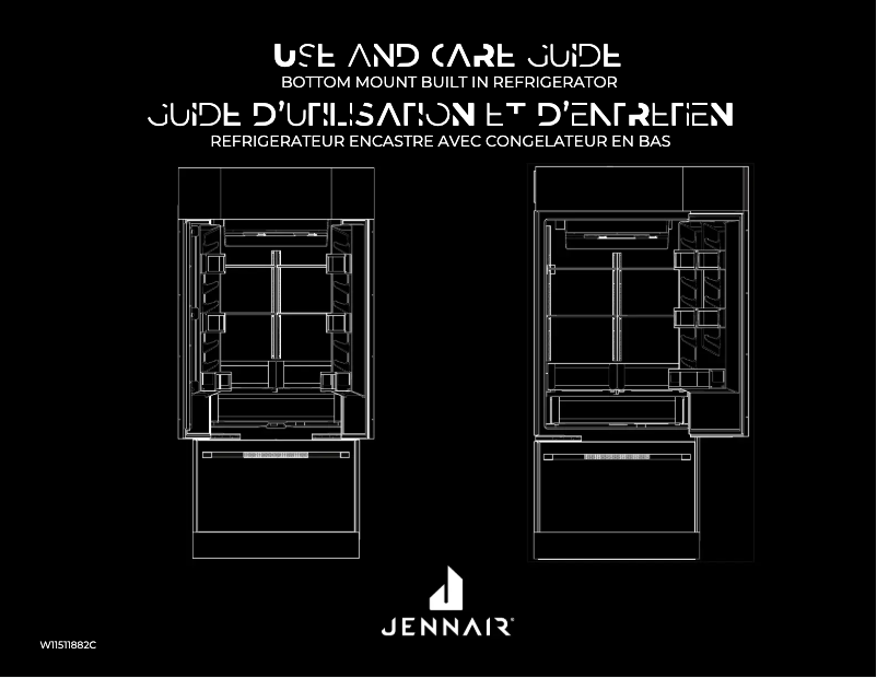 Página 1 del manual Manual de usuario JennAir JB36NXFXRE