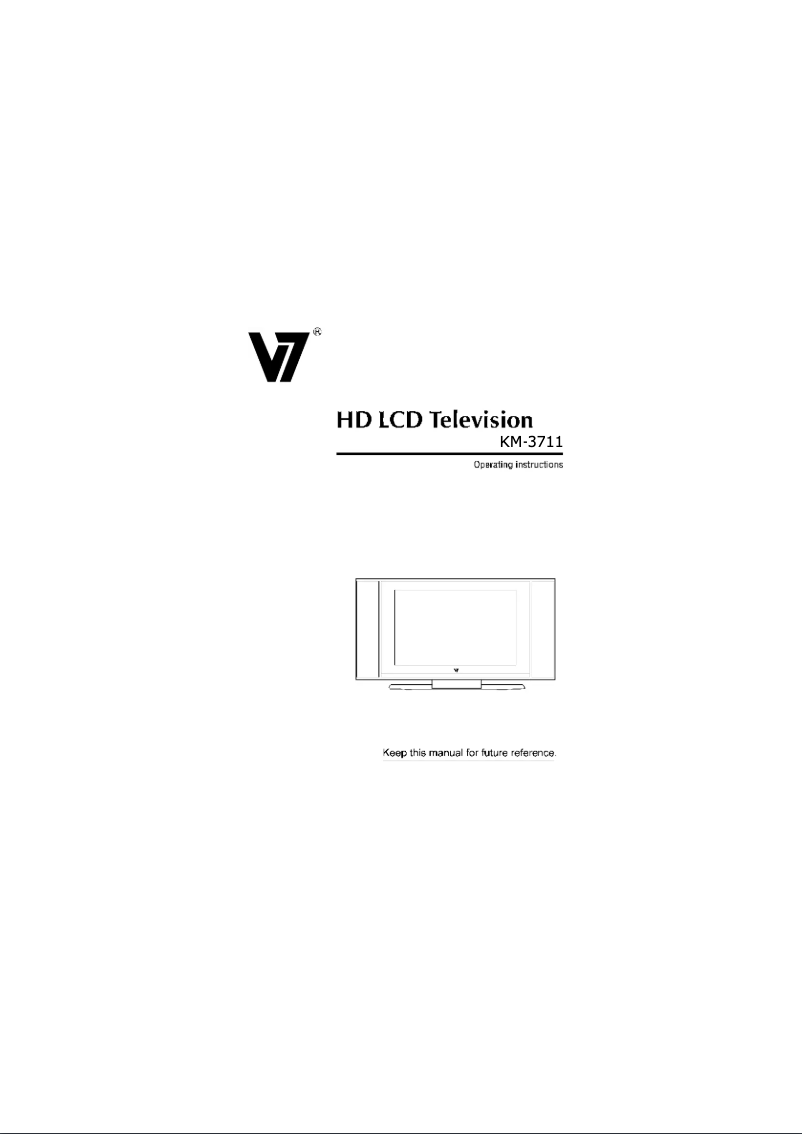 Imagen de la primera página del manual del dispositivo KM-3711