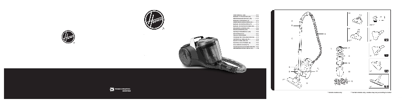 Página 1 del manual Manual de usuario Hoover 39001480