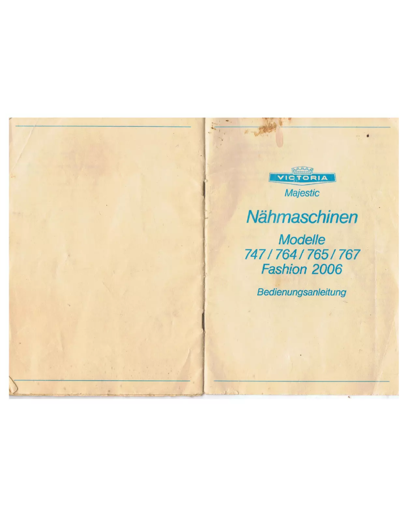 Imagen de la primera página del manual del dispositivo 765