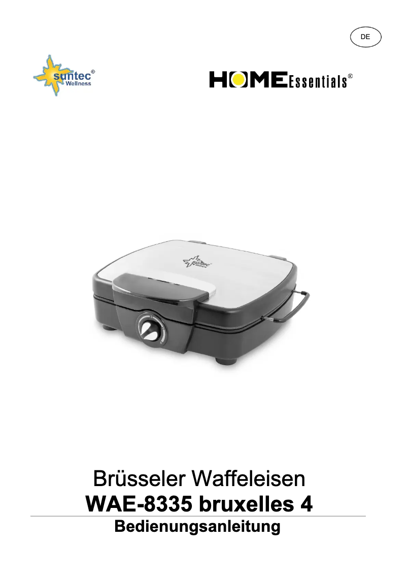 Imagen de la primera página del manual del dispositivo WAE-8335 Bruxelles 4