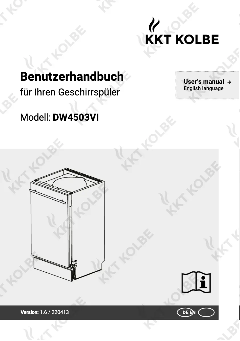 Página 1 del manual Manual de usuario KKT Kolbe DW4503VI