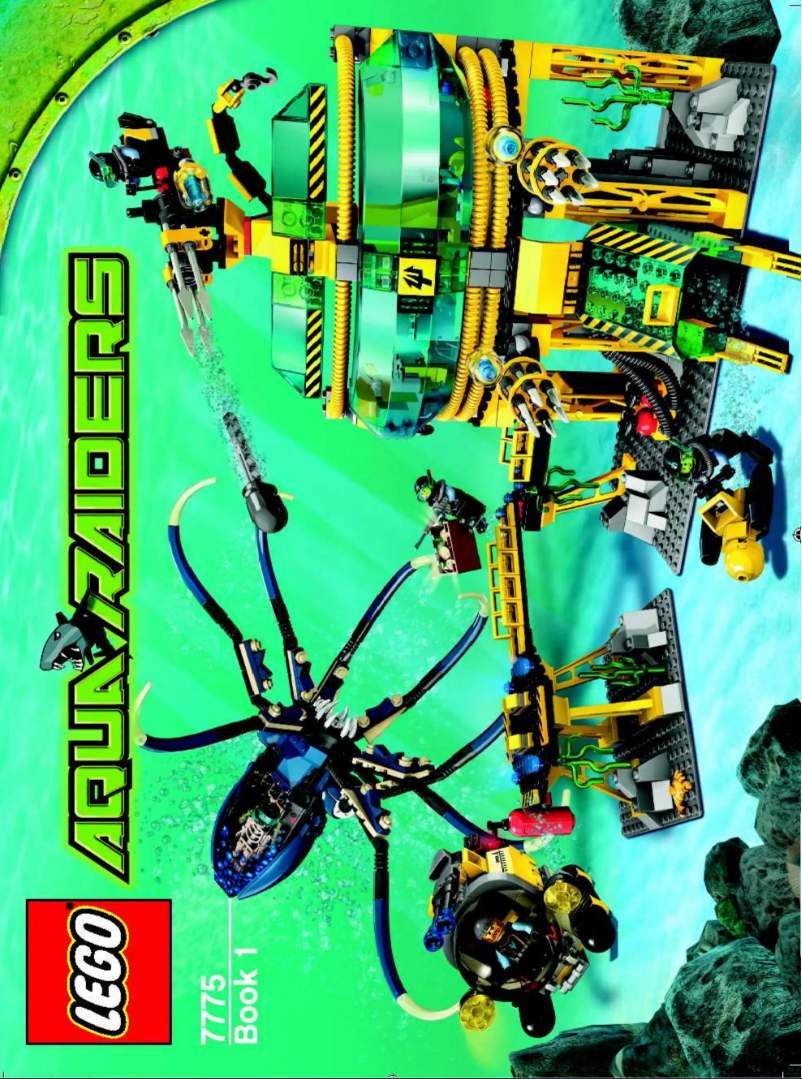 Página 1 del manual Instrucciones visuales Lego Aqua Raiders 7775