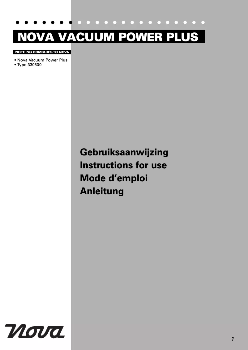 Imagen de la primera página del manual del dispositivo 330500 Power Plus