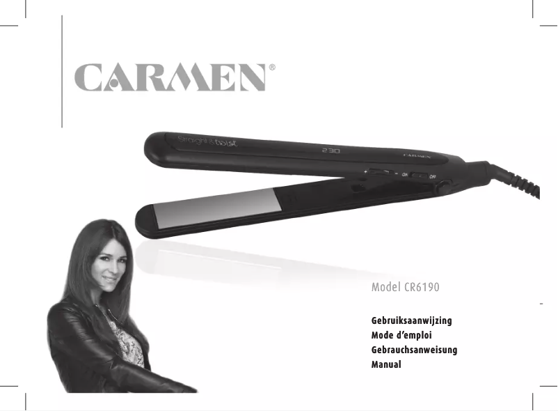 Página 1 del manual Manual de usuario Carmen CR5190