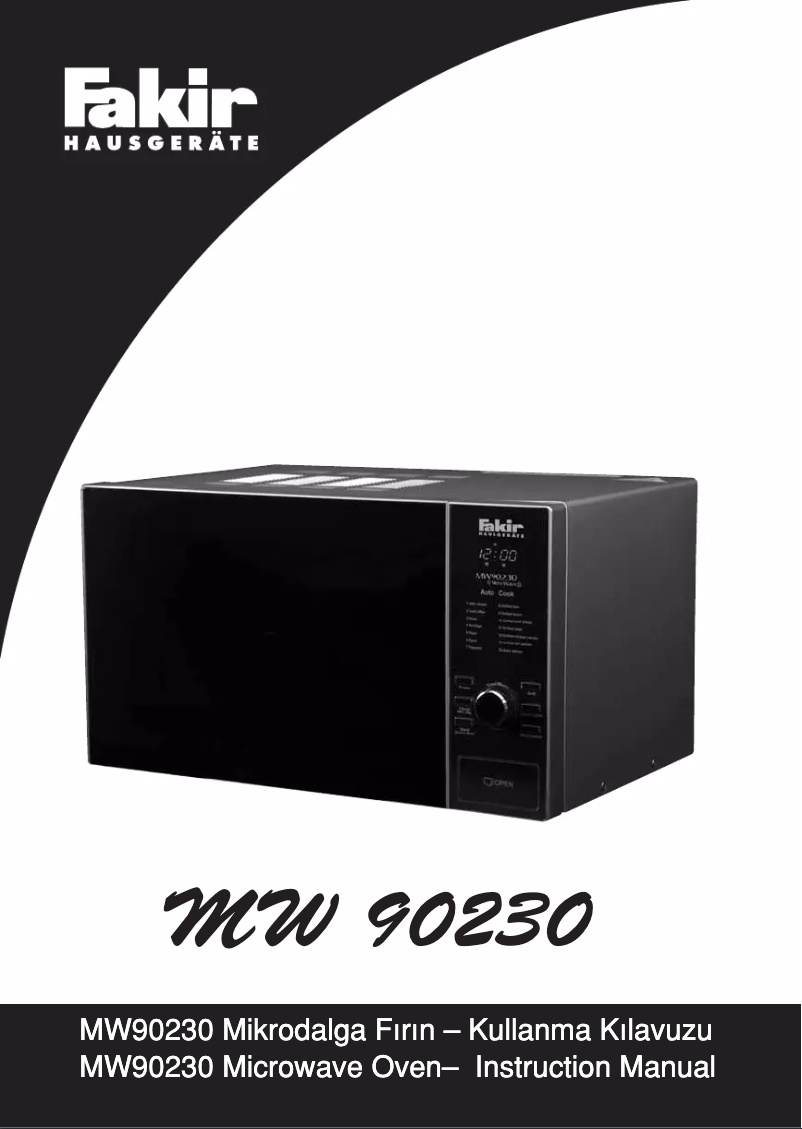 Imagen de la primera página del manual del dispositivo MW90230