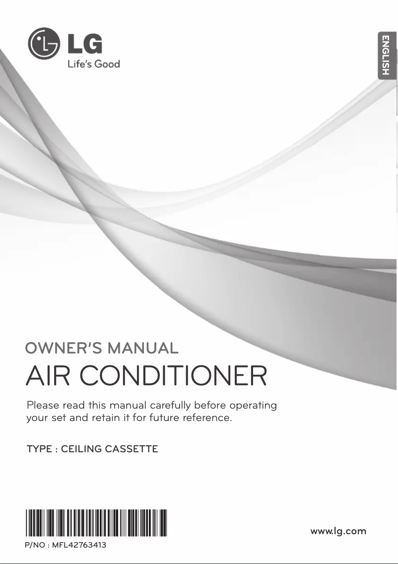 Imagen de la primera página del manual del dispositivo ATNQ36GMLE3