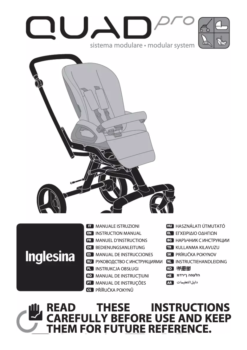 Imagen de la primera página del manual del dispositivo Quad