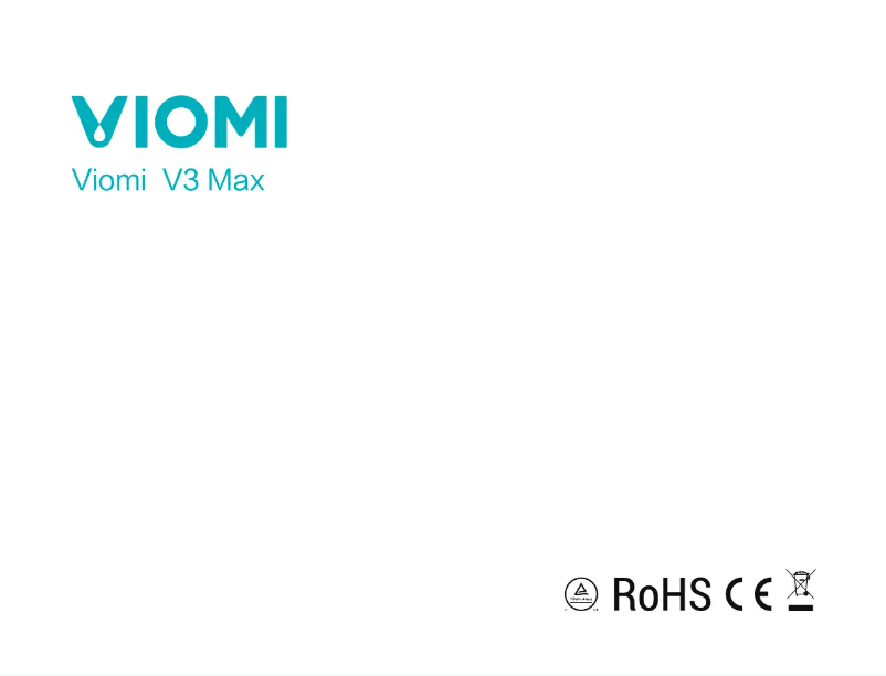 Página 1 del manual Manual de usuario Viomi V3 Max