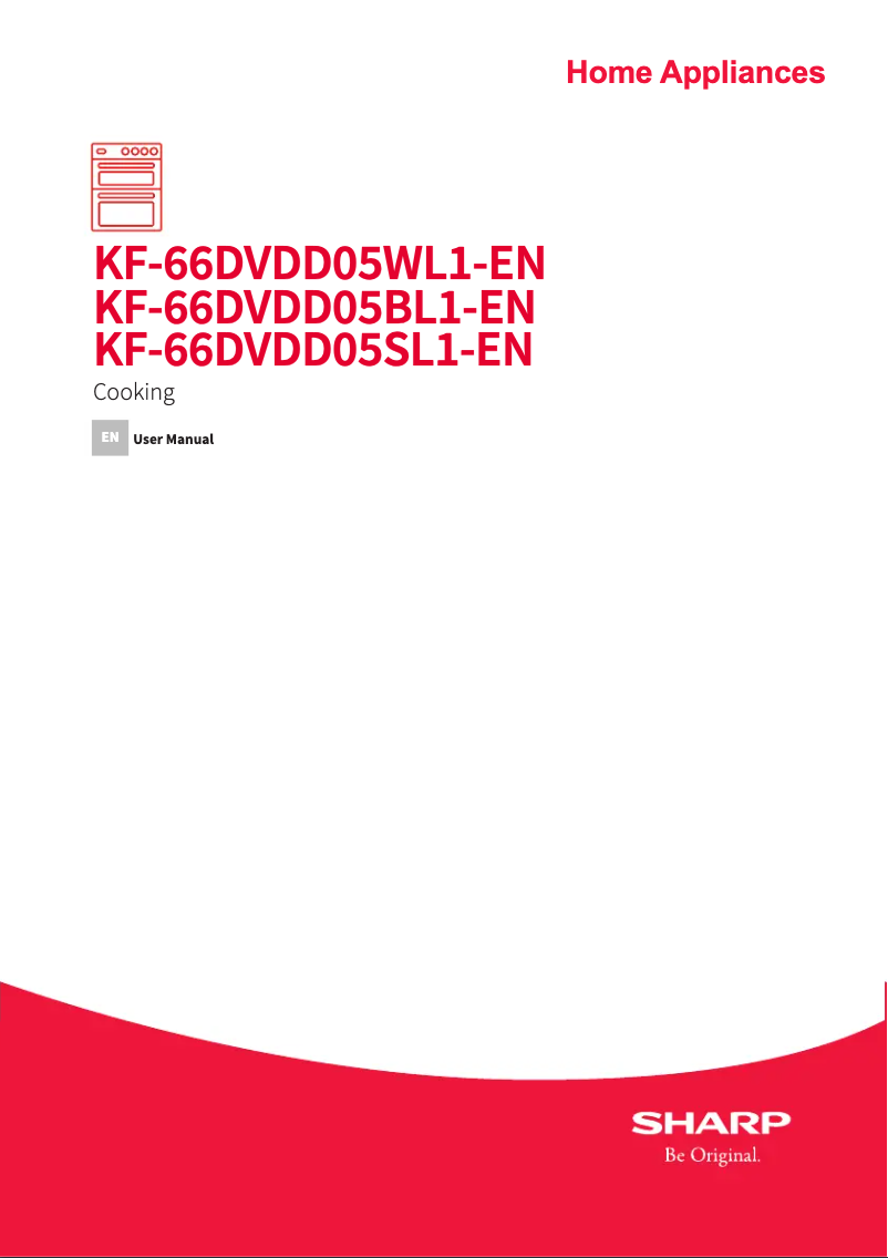 Imagen de la primera página del manual del dispositivo KF-66DVDD05SL1-EN