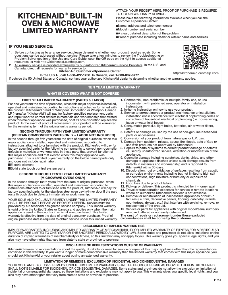 Imagen de la primera página del manual del dispositivo KODC304EWH
