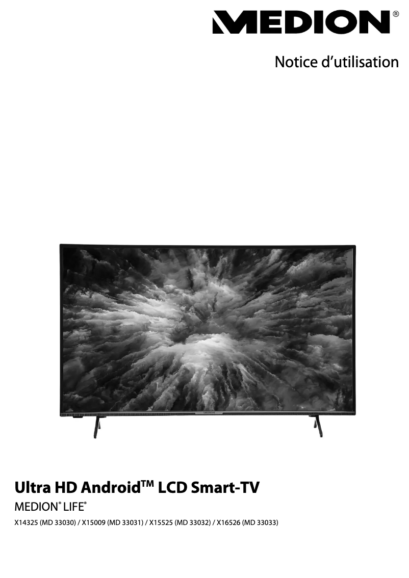 Imagen de la primera página del manual del dispositivo LIFE X14325 (MD 33030)