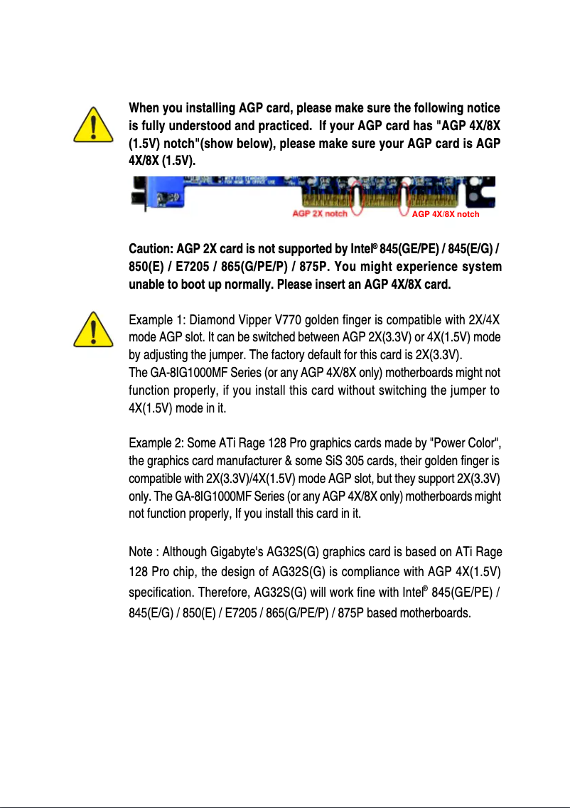 Página 1 del manual Manual de usuario Gigabyte GA-8IG1000MF