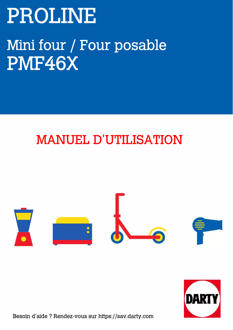 Imagen de la primera página del manual del dispositivo PMF46X