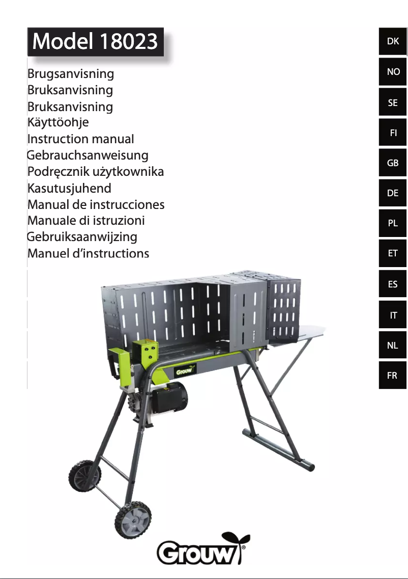 Página 1 del manual Manual de usuario Grouw 18023