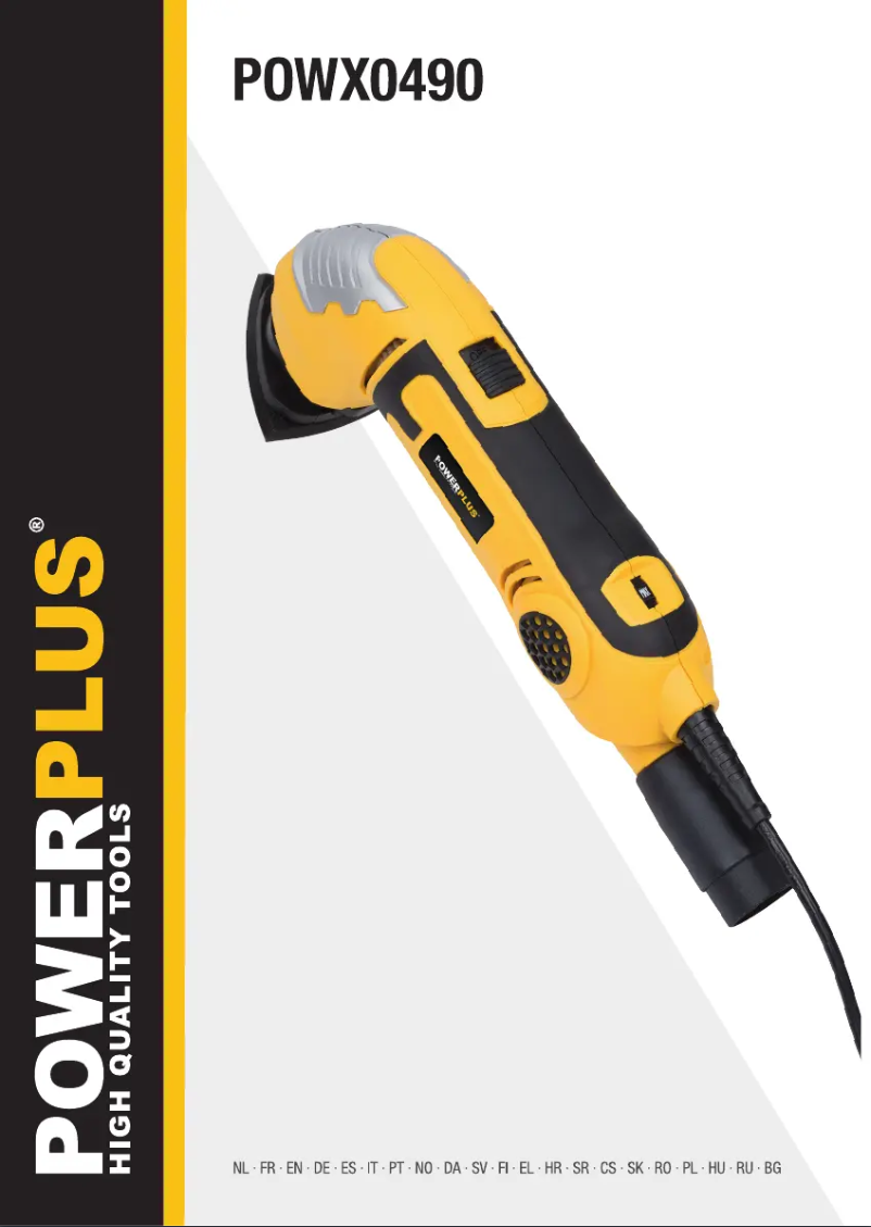 Imagen de la primera página del manual del dispositivo POWX0490