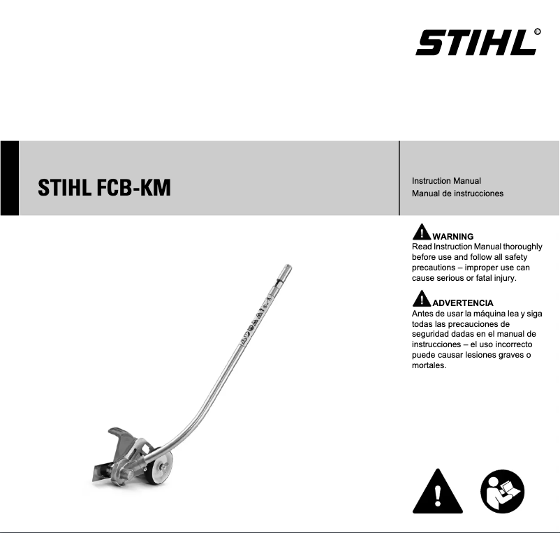 Página 1 del manual Manual de usuario Stihl FCB-KM