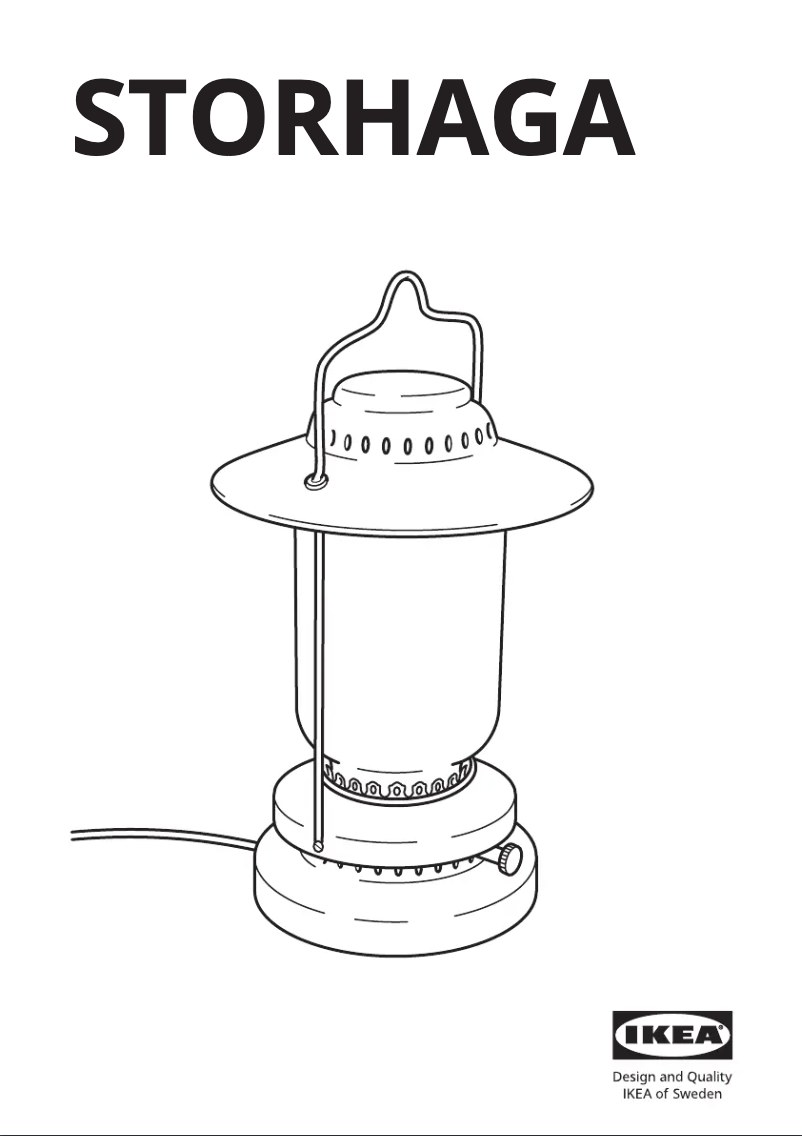 Imagen de la primera página del manual del dispositivo STORHAGA 904.327.35