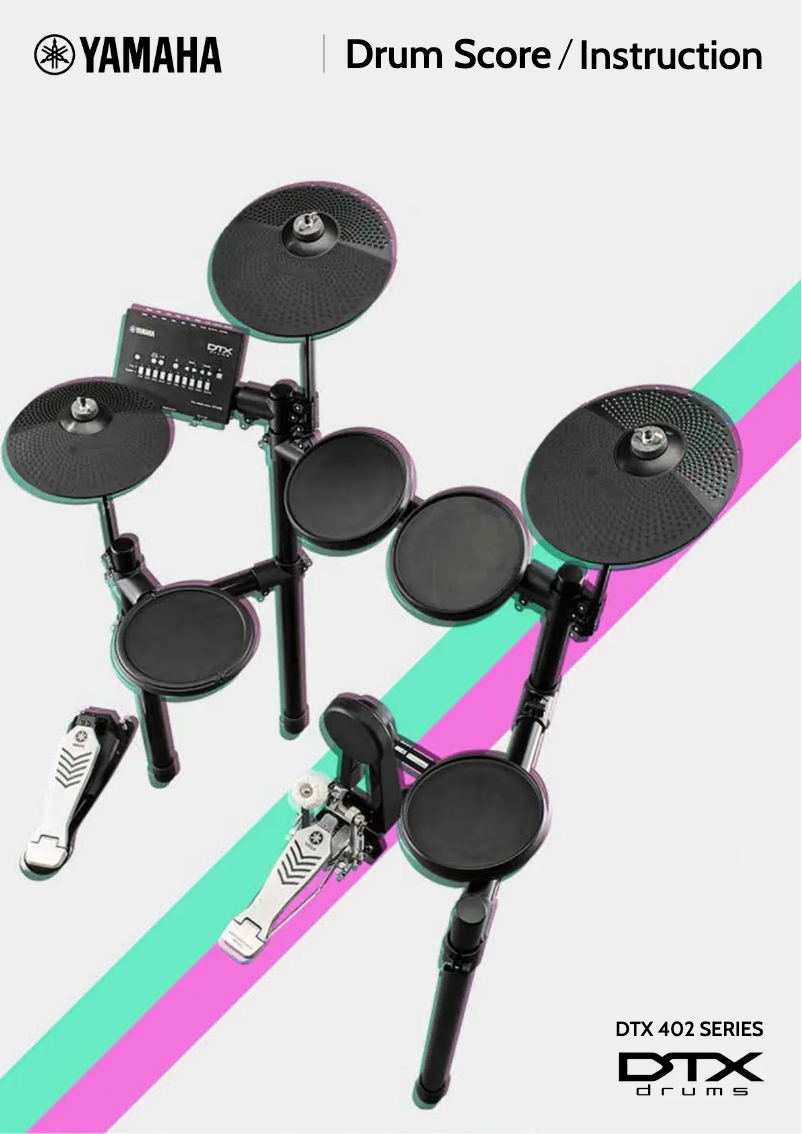 Página 1 del manual Manual de usuario Yamaha DTX482K