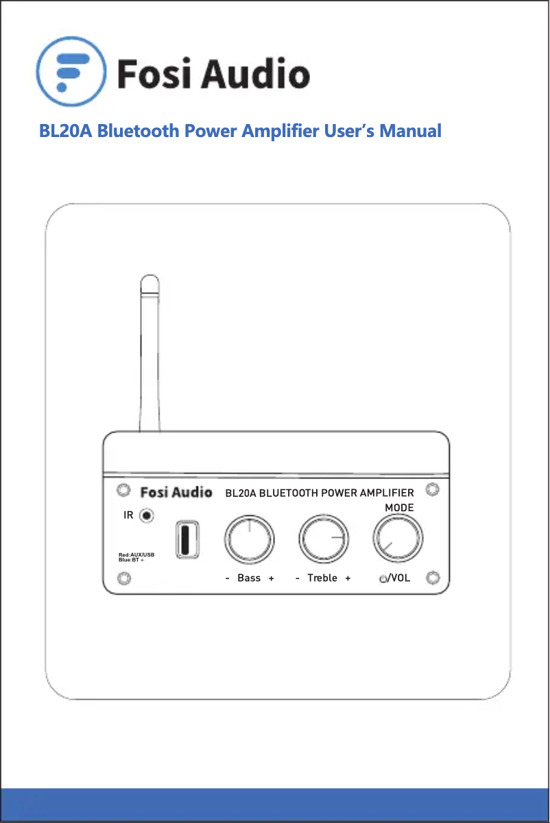 Imagen de la primera página del manual del dispositivo BL20A
