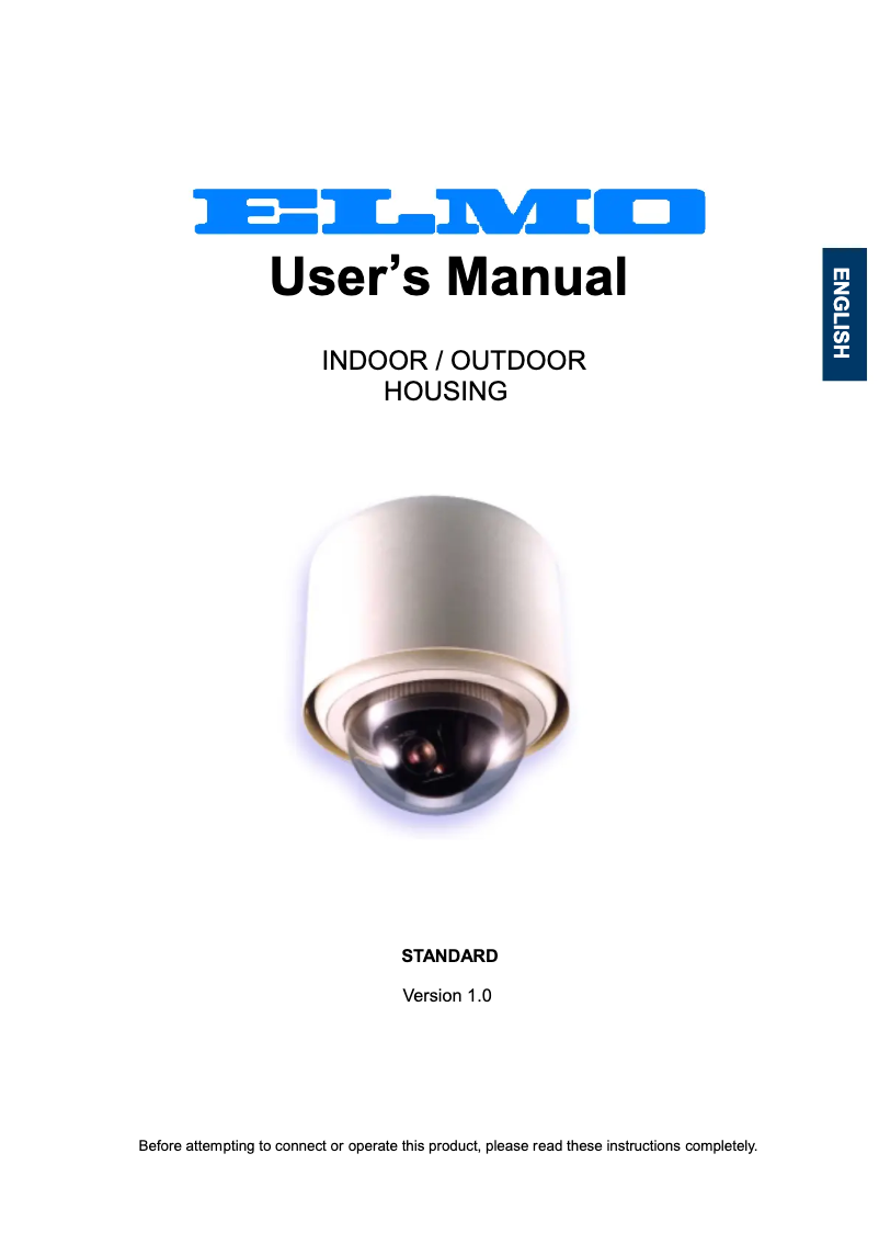 Imagen de la primera página del manual del dispositivo ESD-HO1