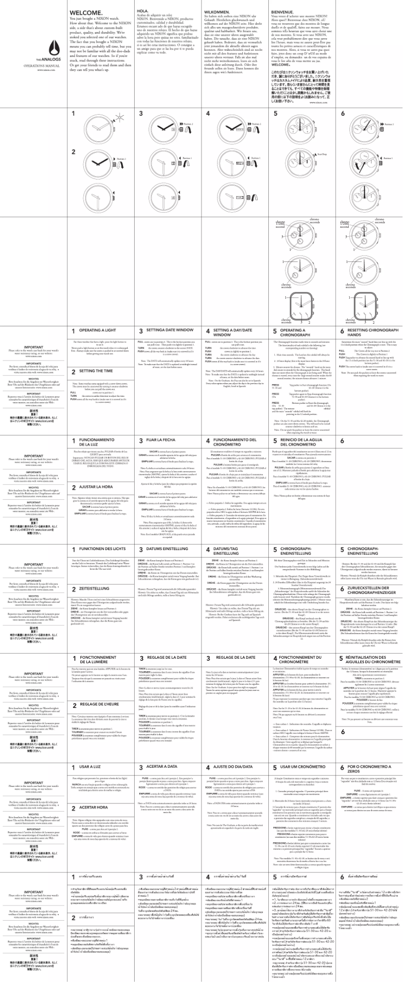 Imagen de la primera página del manual del dispositivo Street Luxe A1058-2987-00