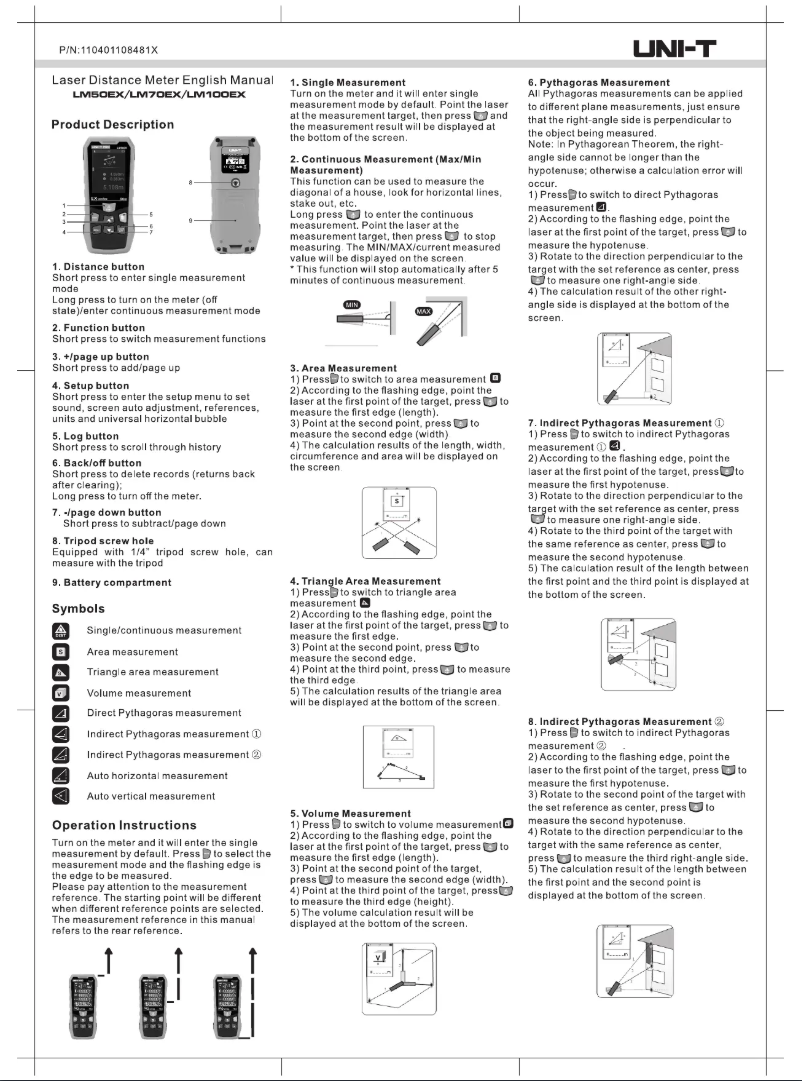 Imagen de la primera página del manual del dispositivo LM100EX