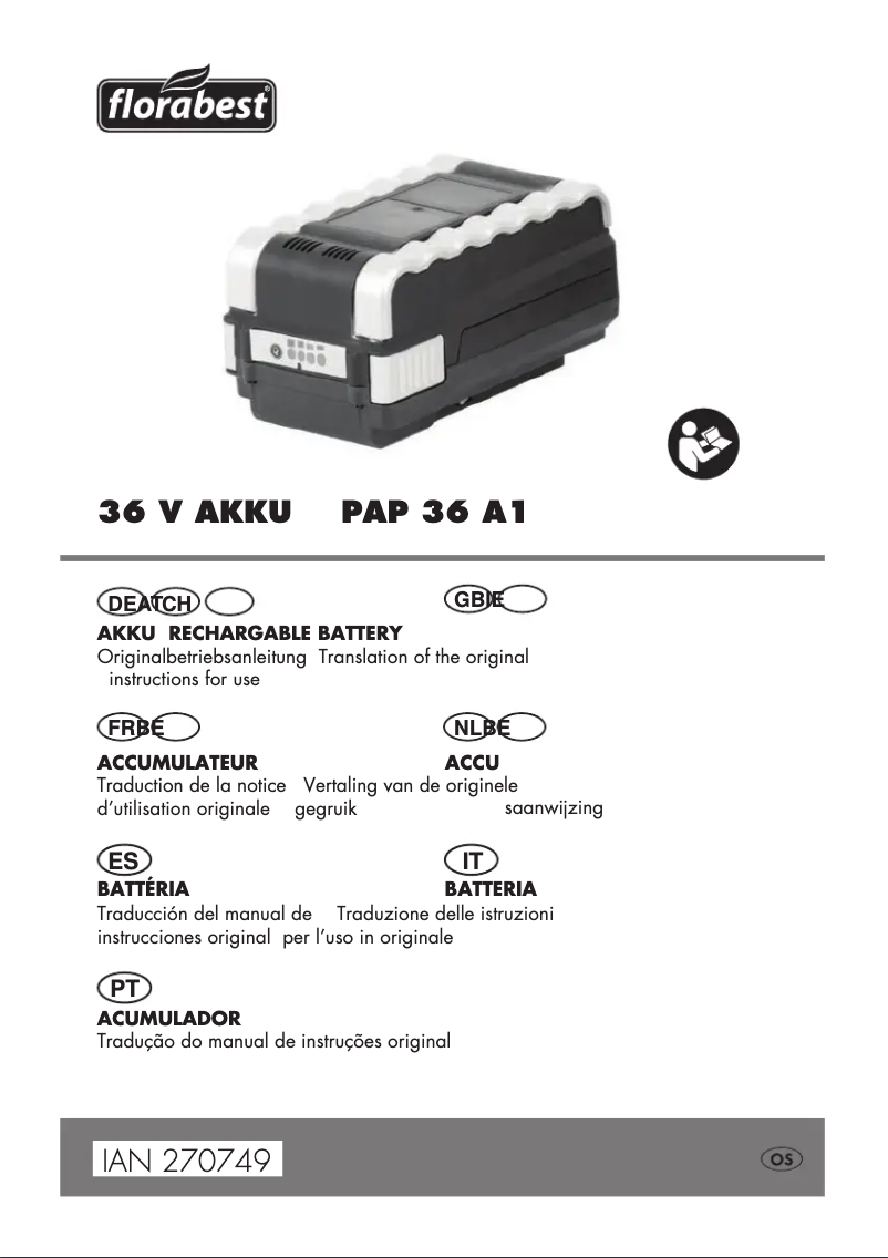 Página nº 1 - Manual de usuario Florabest PAP 36 A1