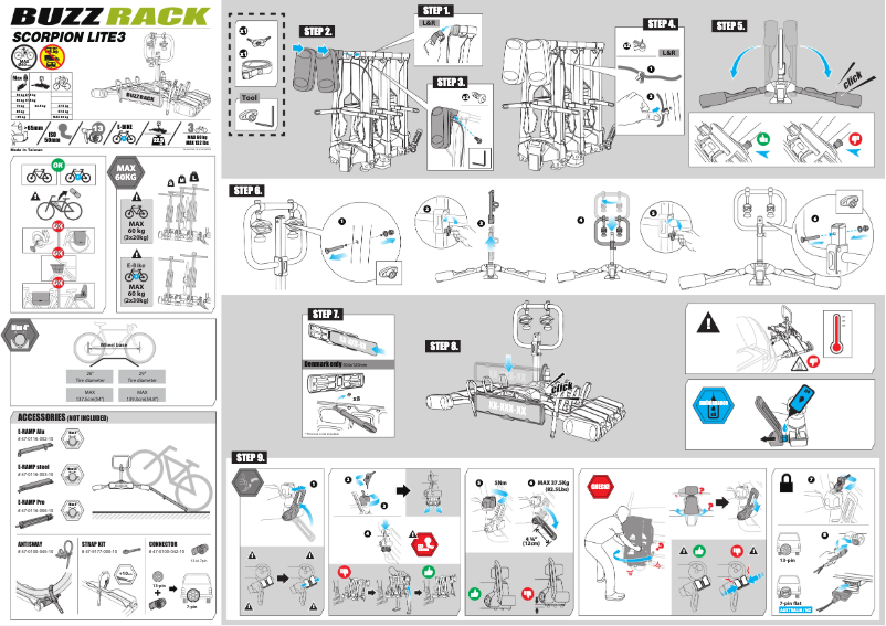 Imagen de la primera página del manual del dispositivo Scorpion Lite 3