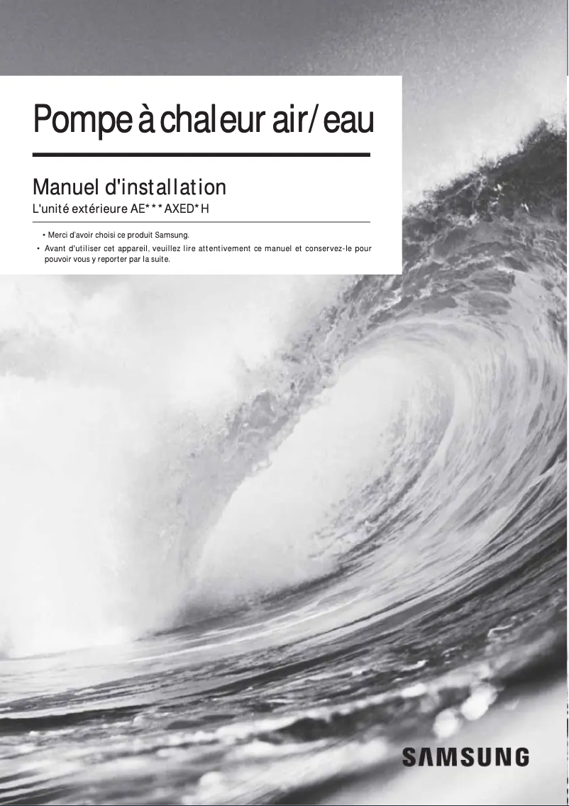 Imagen de la primera página del manual del dispositivo AE160AXEDGH