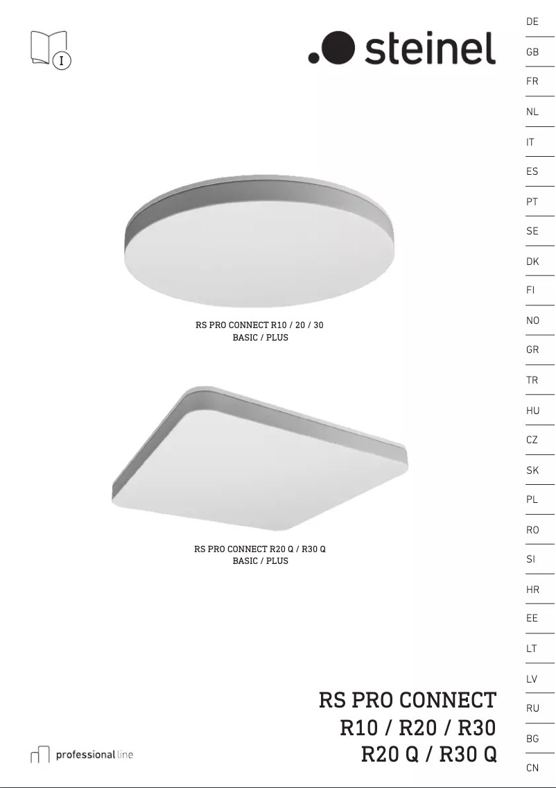 Imagen de la primera página del manual del dispositivo RS PRO R30 Basic SC