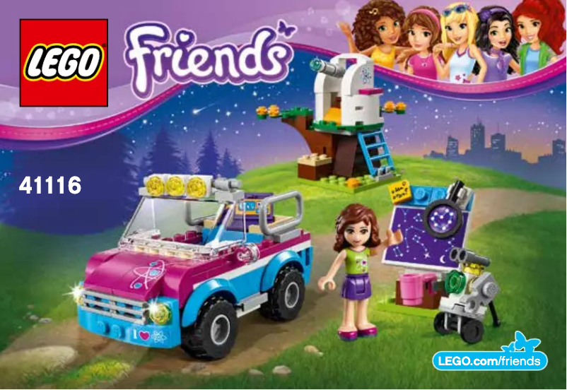 Página 1 del manual Manual de usuario Lego Friends 41116