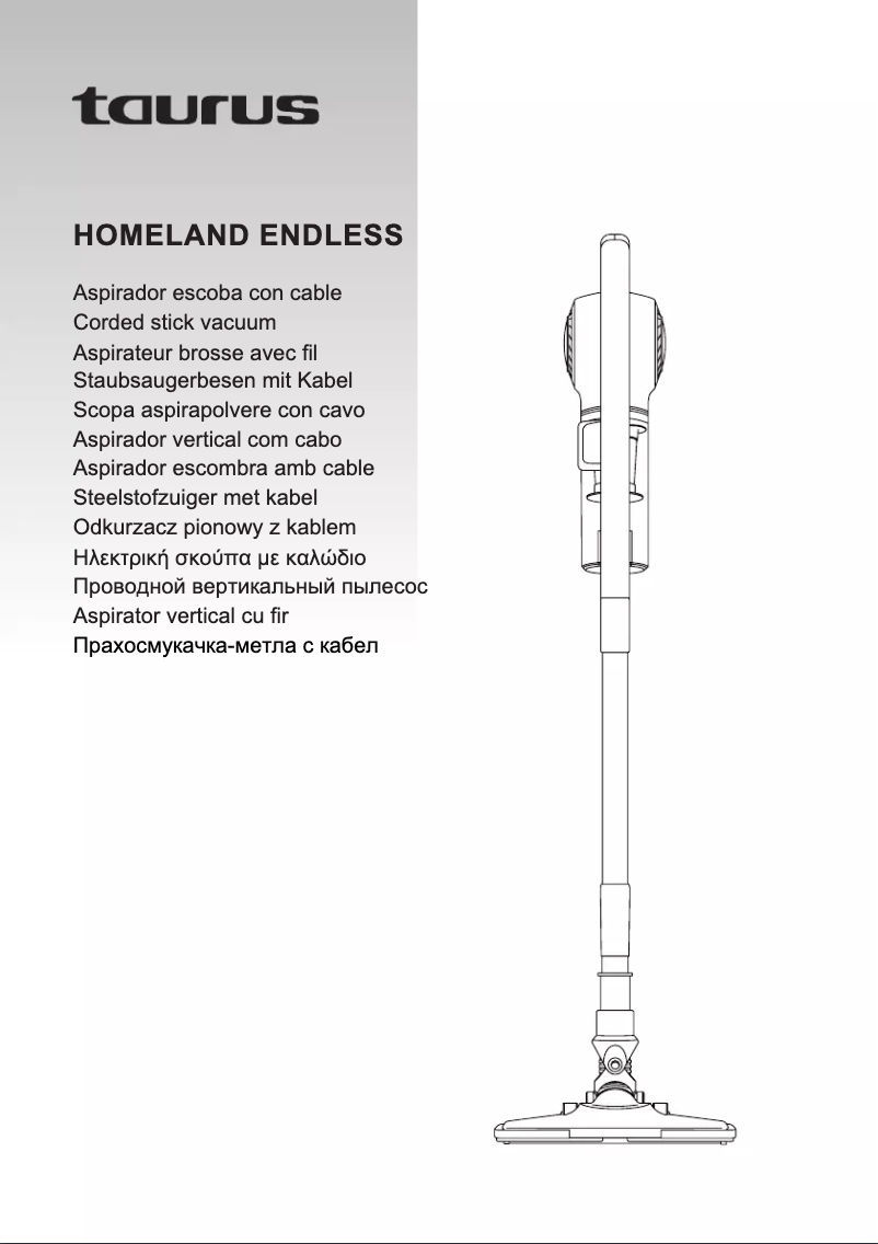 Página 1 del manual Manual de usuario Taurus Homeland Endless