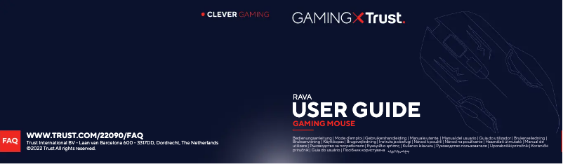 Página nº 1 - Manual de usuario Trust Rava GXT 108