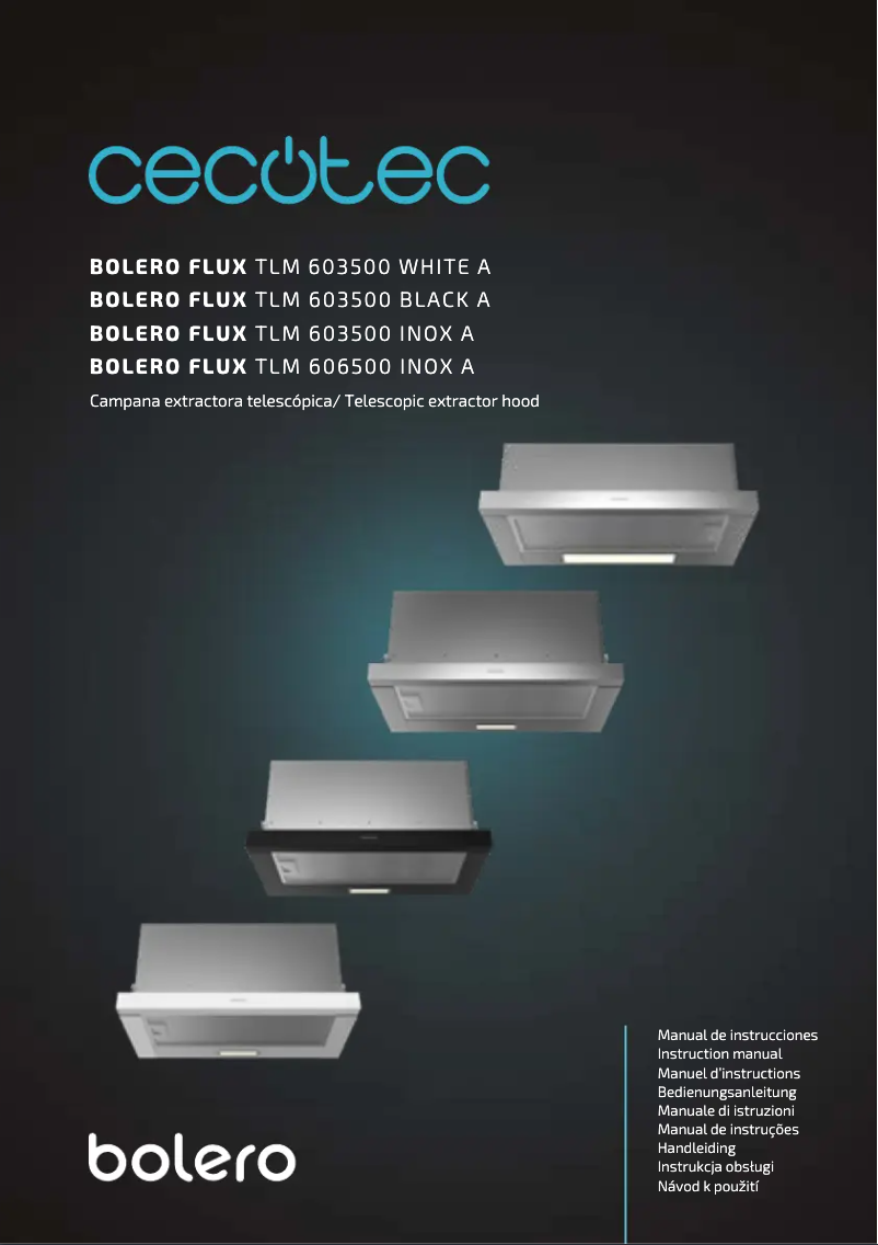 Imagen de la primera página del manual del dispositivo Flux TLM 605500 Inox A