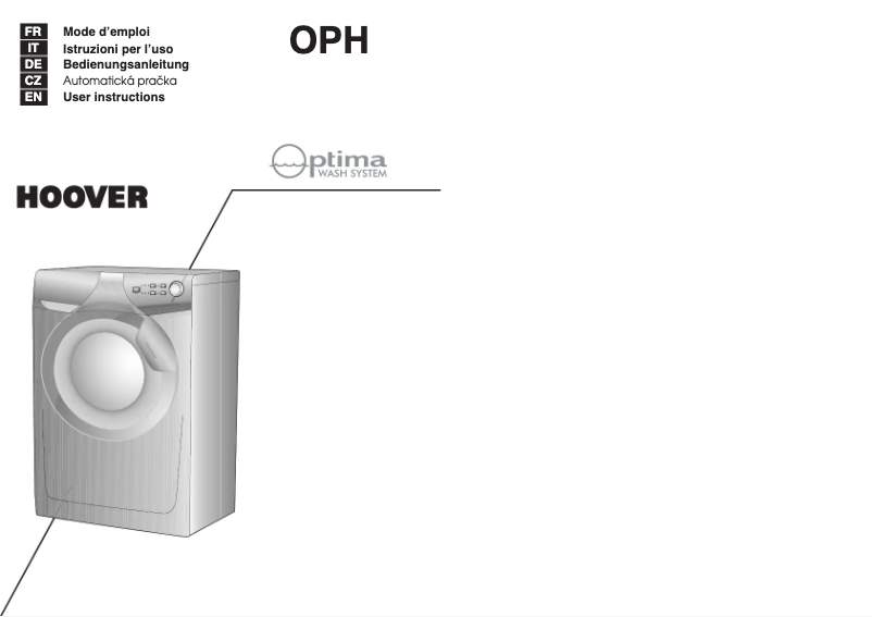 Imagen de la primera página del manual del dispositivo OPH616-80